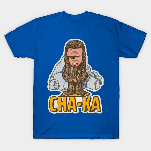 Cha-Ka Pakuni T-Shirt by darklordpug